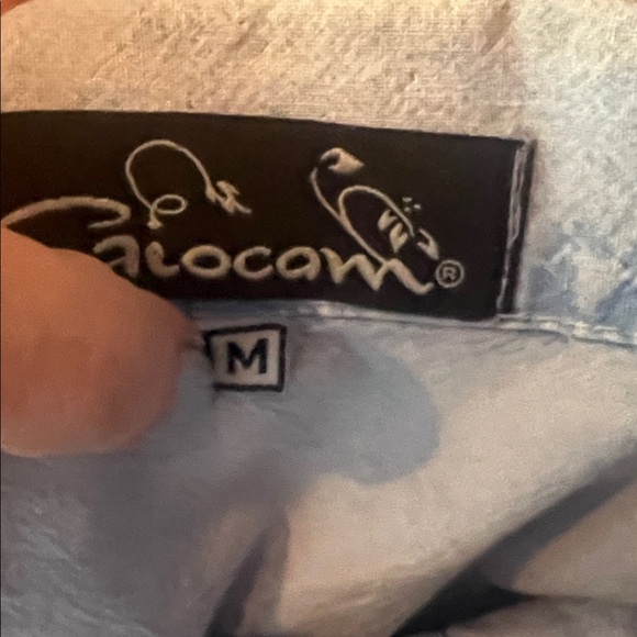 Vintage Frayed Edge Embroidered Denim Jacket says M but fits a S - Picture 7 of 13